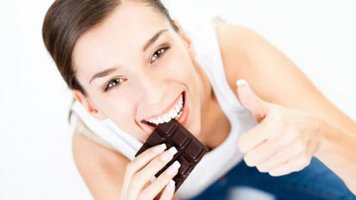 eat dark chocolate