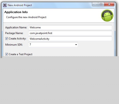 hello android example